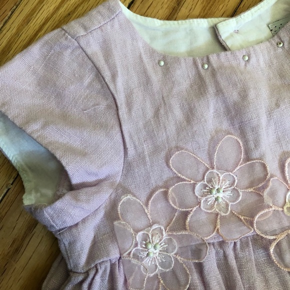 Lilac Sundress with Flowers - Picture 2 of 2